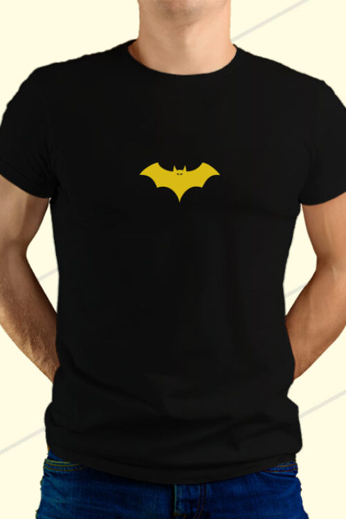 Bat Man T-shirt Black