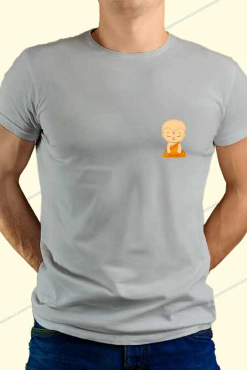 Buddha T-shirt Gray