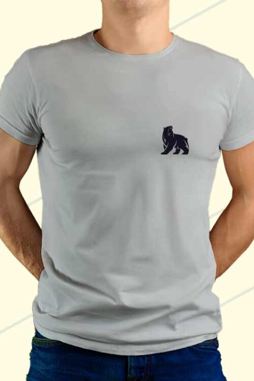 Bear T-shirt Gray For Man