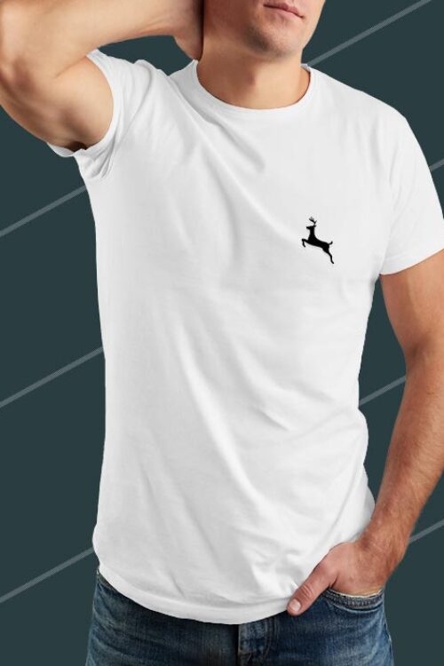 Classy Deer T-shirt White