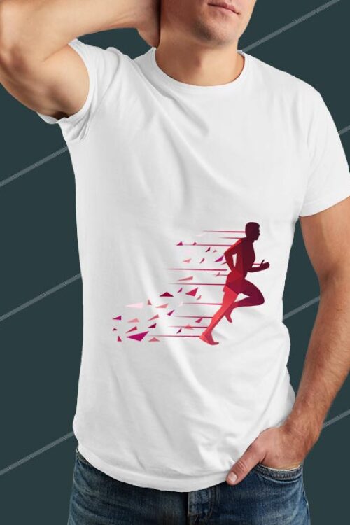 Run Sport T-shirt White