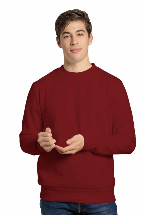 Men’s Premium Rich Sweatshirt Maroon