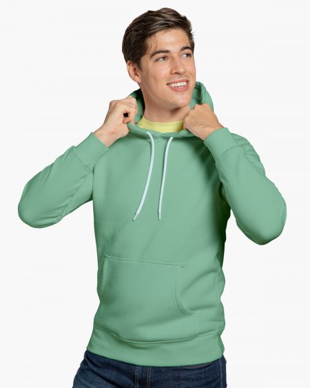 green hoodies