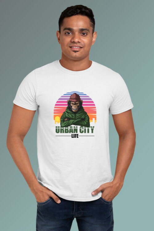 Wolf T-shirt for Man