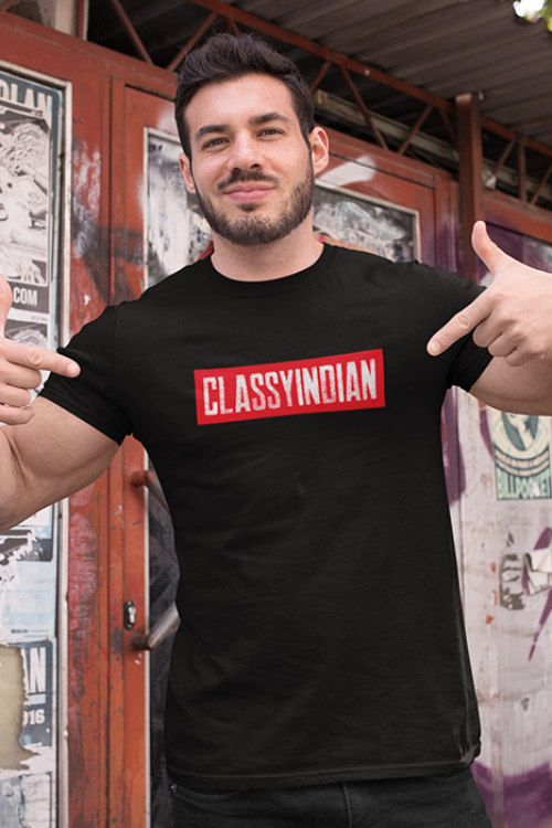 Classy Indian T-shirt For Man
