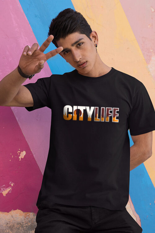 City Life T-shirt For Man