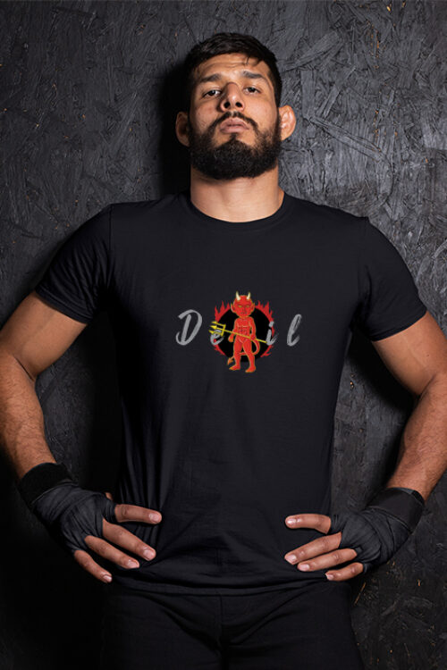 Devil Boy black T shirt For Men